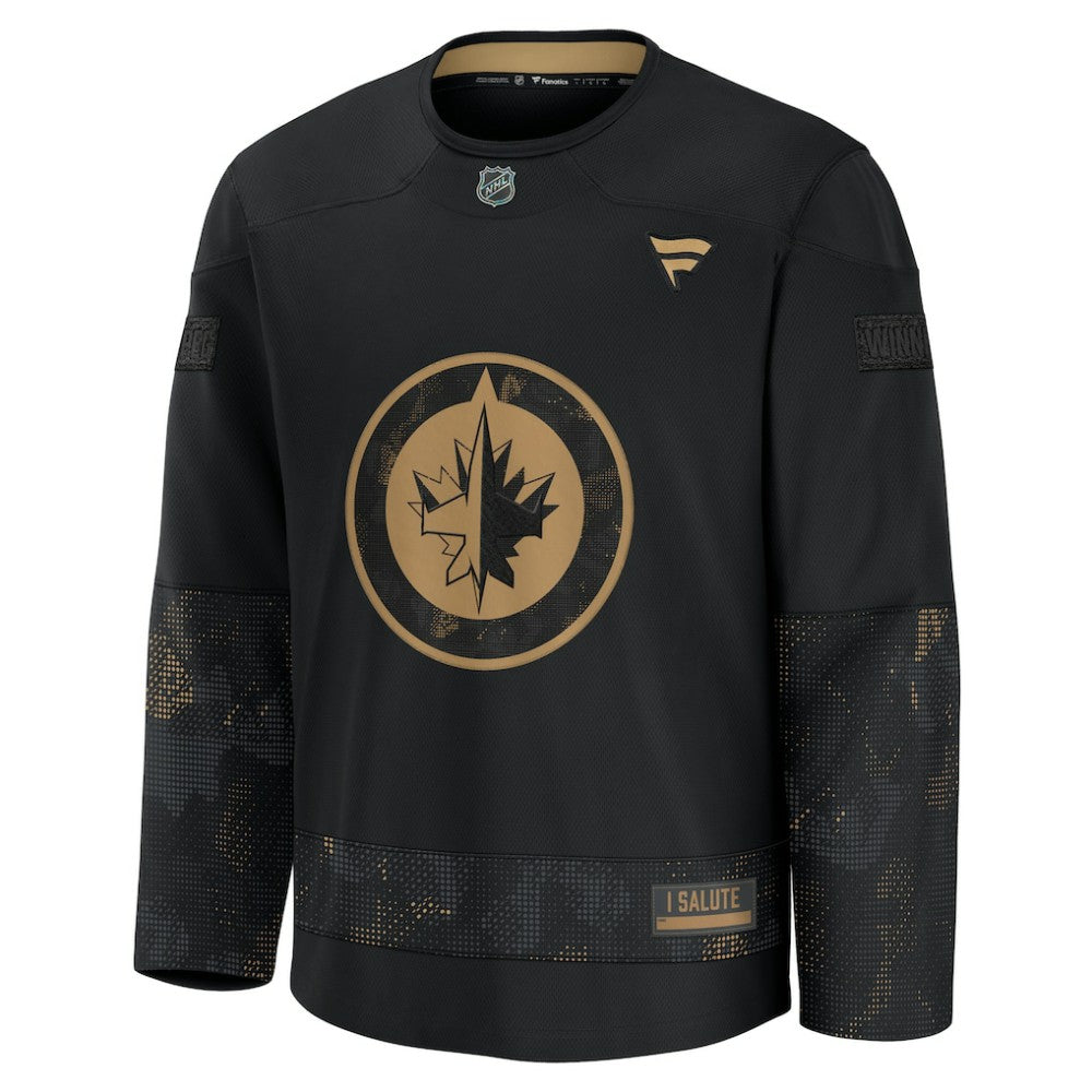 Winnipeg Jets Fanatics 2024 Military Appreciation Practice Jersey Online