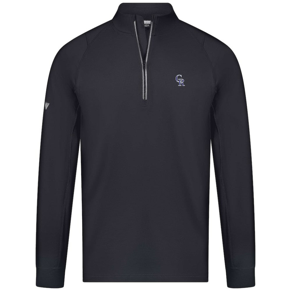 Colorado Rockies Levelwear Theory Insignia Quarter-Zip Pullover | MLB Shop