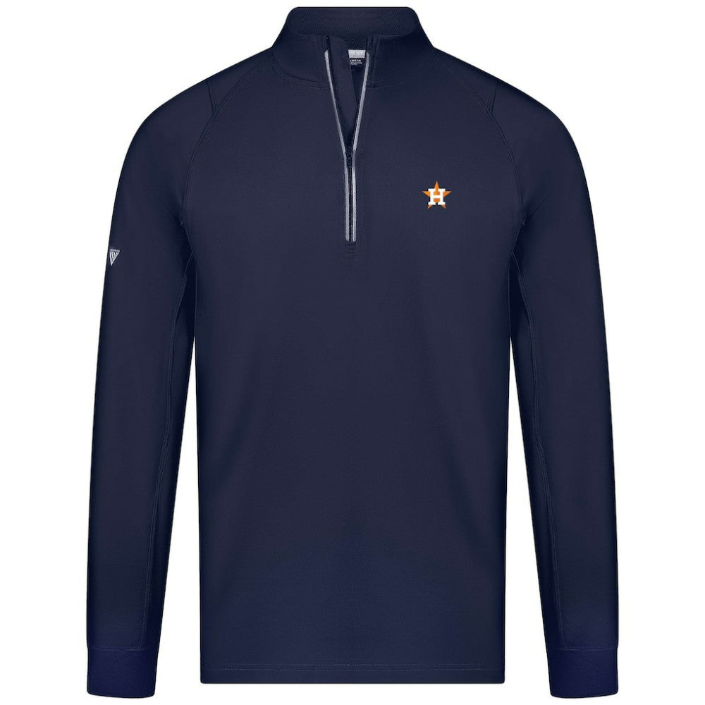 Houston Astros Levelwear Theory Insignia Quarter-Zip Pullover | MLB On Sale