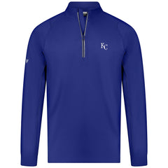 Kansas City Royals Levelwear Theory Insignia Quarter-Zip Pullover | MLB New