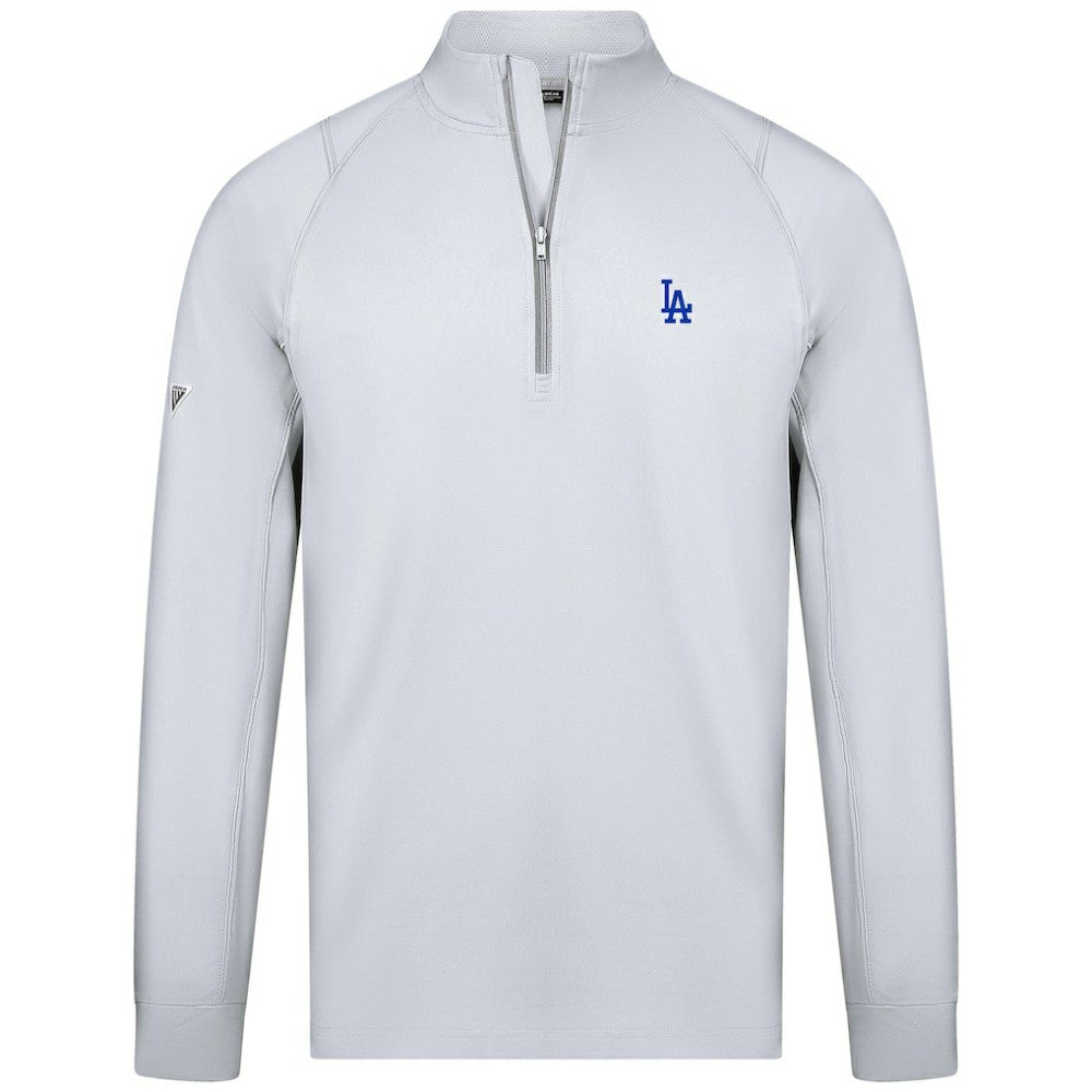 Los Angeles Dodgers Levelwear Theory Insignia Quarter-Zip Pullover | MLB Discount