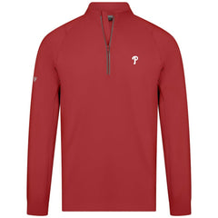 Philadelphia Phillies Levelwear Theory Insignia Quarter-Zip Pullover | MLB Online