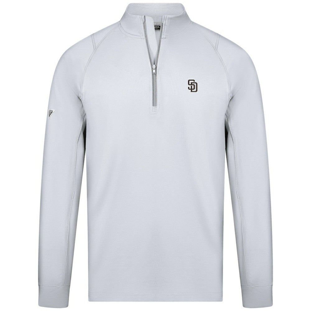 San Diego Padres Levelwear Theory Insignia Quarter-Zip Pullover | MLB US