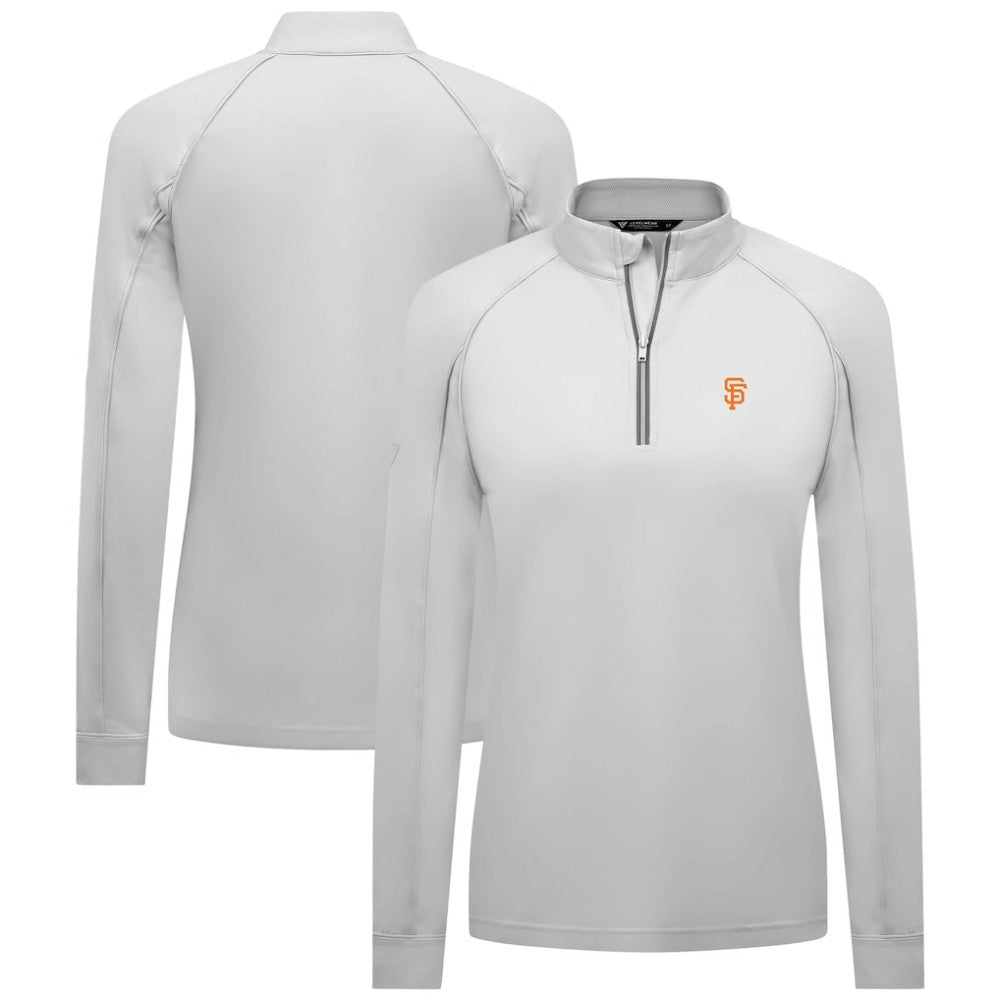 San Francisco Giants Levelwear Women's Kinetic Insignia Quarter-Zip Pullover | MLB US