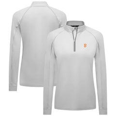 San Francisco Giants Levelwear Women's Kinetic Insignia Quarter-Zip Pullover | MLB US