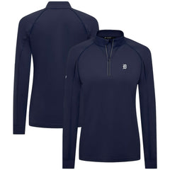 Detroit Tigers Levelwear Women's Kinetic Insignia Quarter-Zip Pullover | MLB Shop