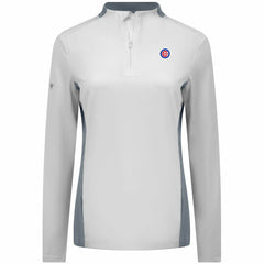 Chicago Cubs Levelwear Women's Moxie Insignia Quarter-Zip Pullover | MLB Near me