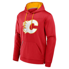 Calgary Flames Fanatics Defender Pullover Hoodie Outlet