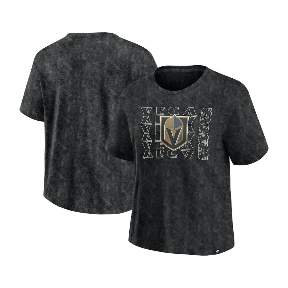 Vegas Golden Knights Fanatics Women's Faded Wash T-Shirt For Sale