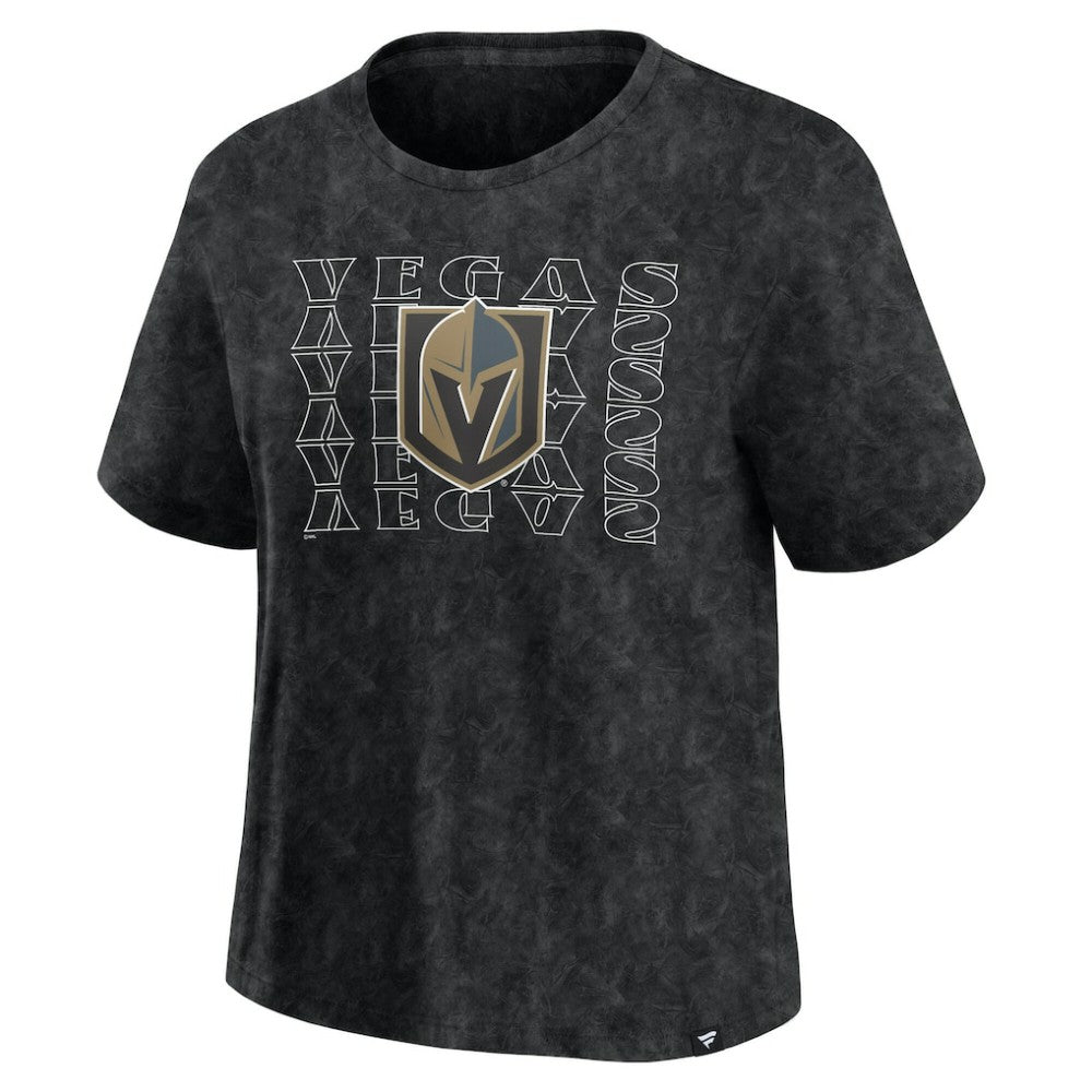 Vegas Golden Knights Fanatics Women's Faded Wash T-Shirt For Sale