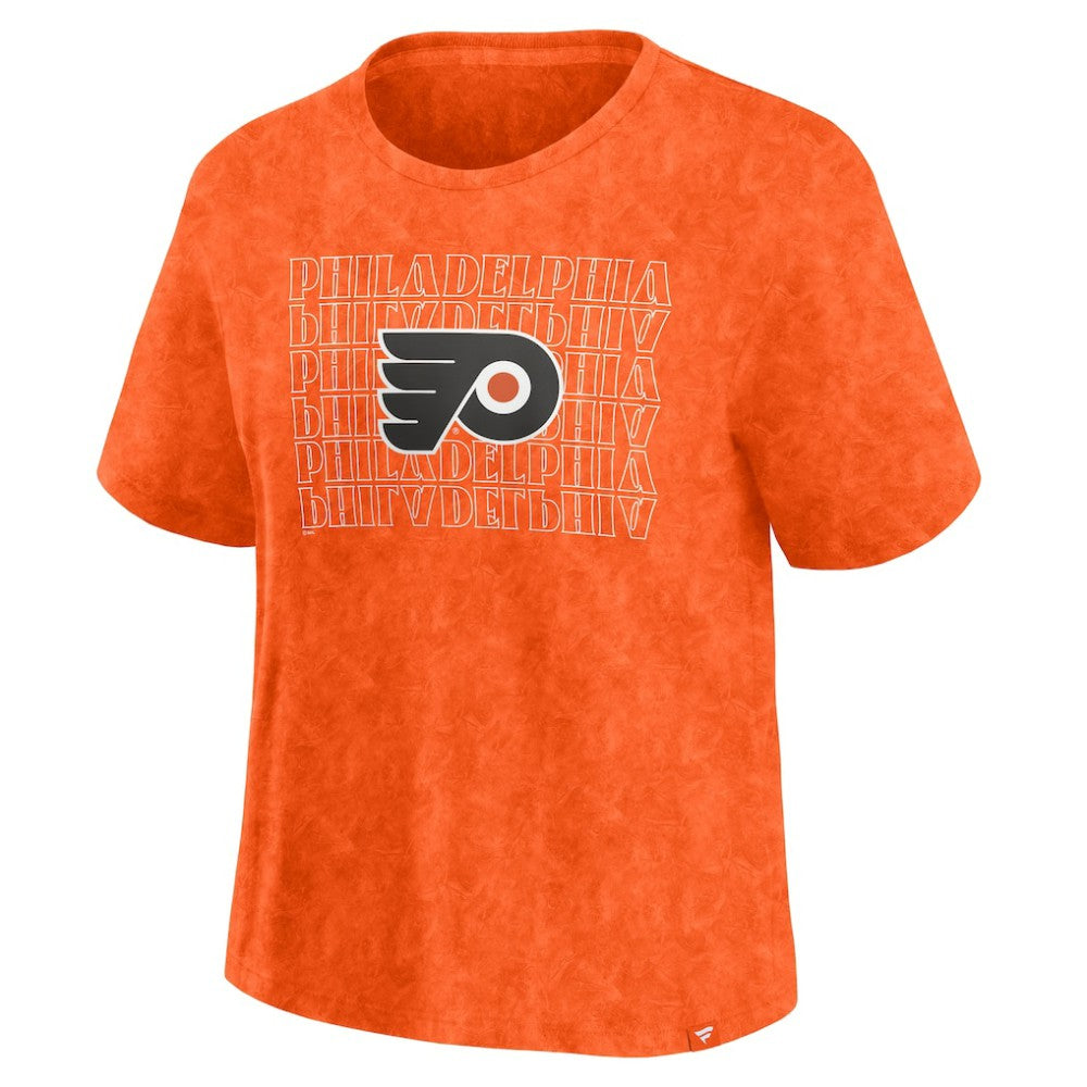 Philadelphia Flyers Fanatics Women's Faded Wash T-Shirt Online