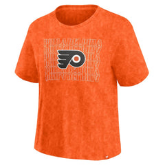 Philadelphia Flyers Fanatics Women's Faded Wash T-Shirt Online