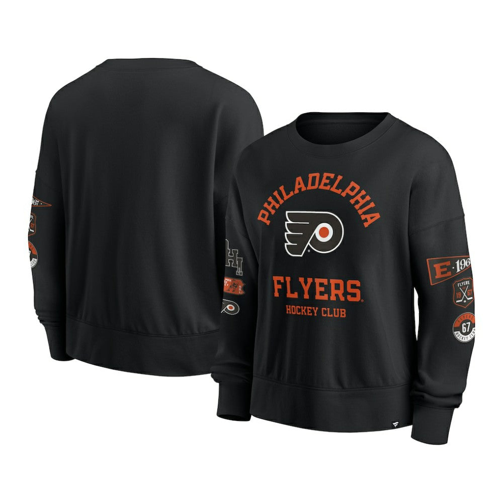 Philadelphia Flyers Fanatics Women's Go Team Pullover Sweatshirt Sale