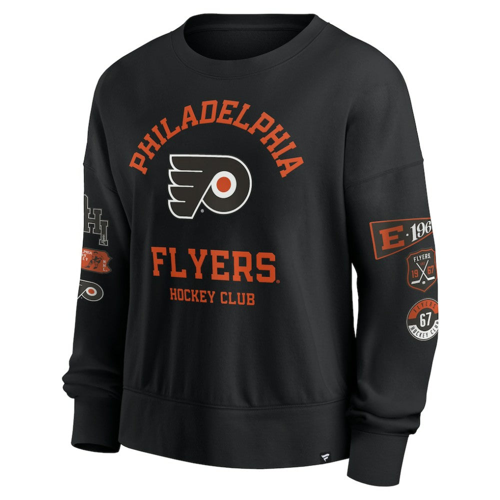 Philadelphia Flyers Fanatics Women's Go Team Pullover Sweatshirt Sale
