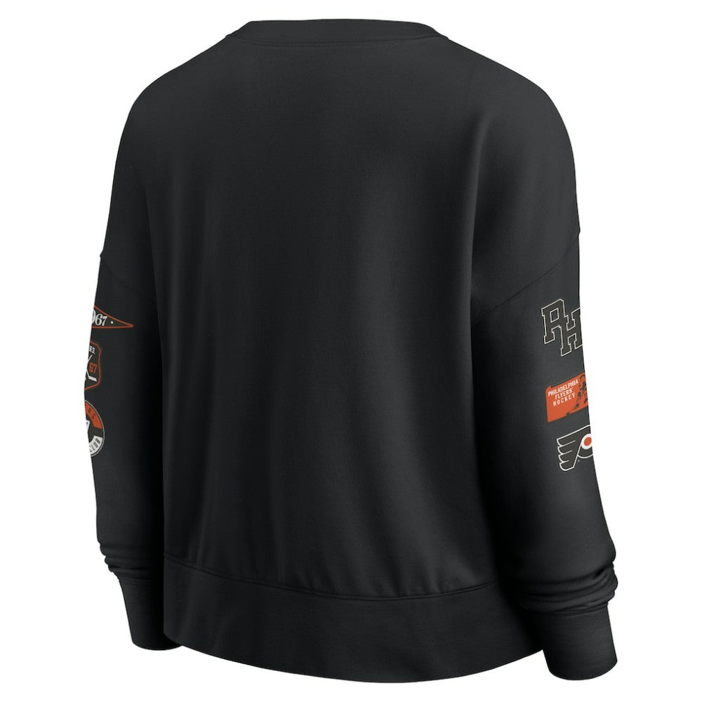 Philadelphia Flyers Fanatics Women's Go Team Pullover Sweatshirt Sale