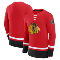 Chicago Blackhawks Fanatics High Point Long Sleeve T-Shirt Sale