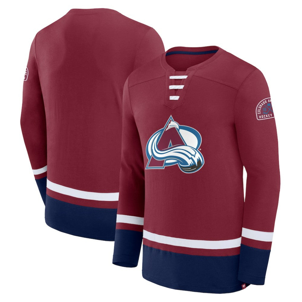 Colorado Avalanche Fanatics High Point Long Sleeve T-Shirt On Sale