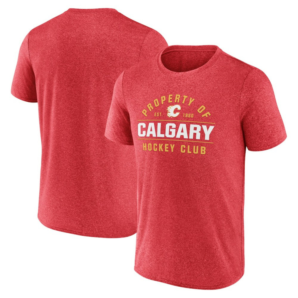 Calgary Flames Fanatics Property Of T-Shirt Discount