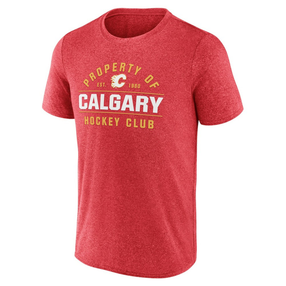 Calgary Flames Fanatics Property Of T-Shirt Discount