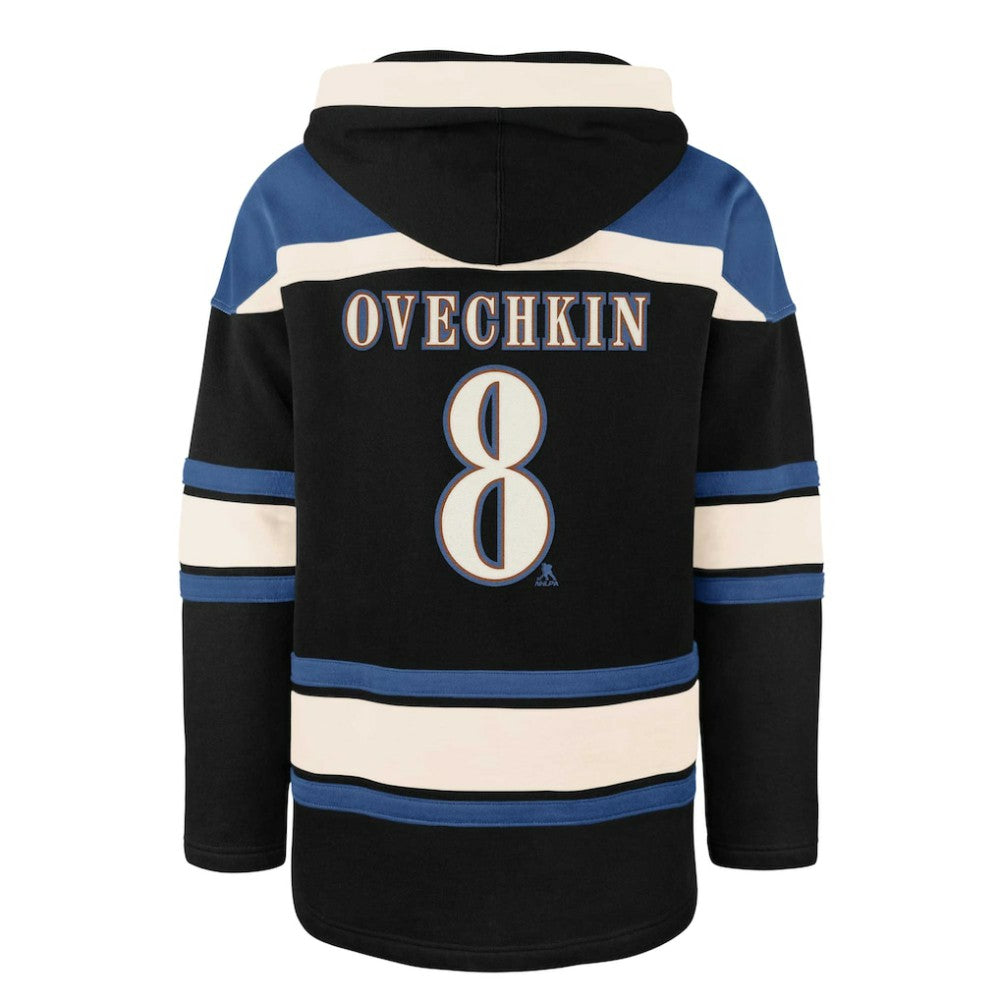 Alexander Ovechkin Washington Capitals '47 Player Name & Number Lacer Pullover Hoodie Online