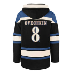 Alexander Ovechkin Washington Capitals '47 Player Name & Number Lacer Pullover Hoodie Online