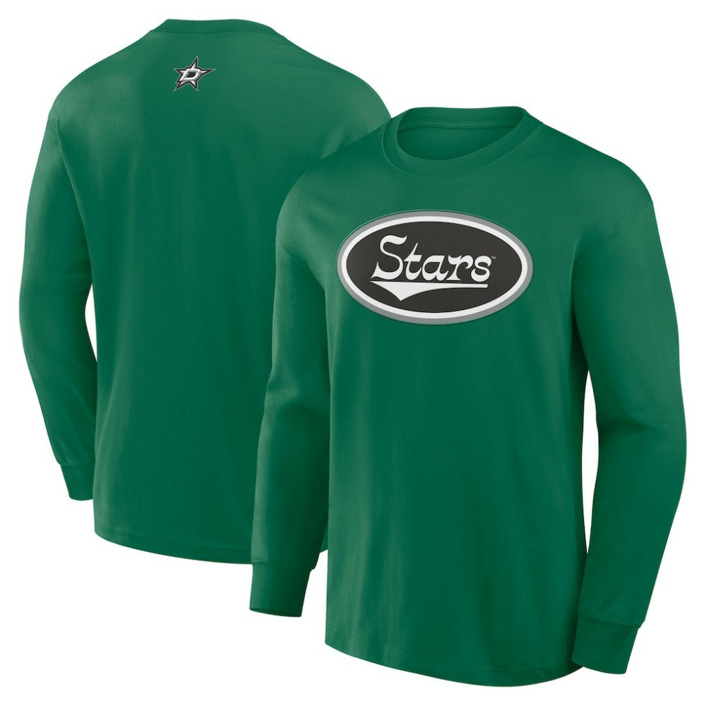 Dallas Stars Fanatics Rewind Long Sleeve T-Shirt On Sale