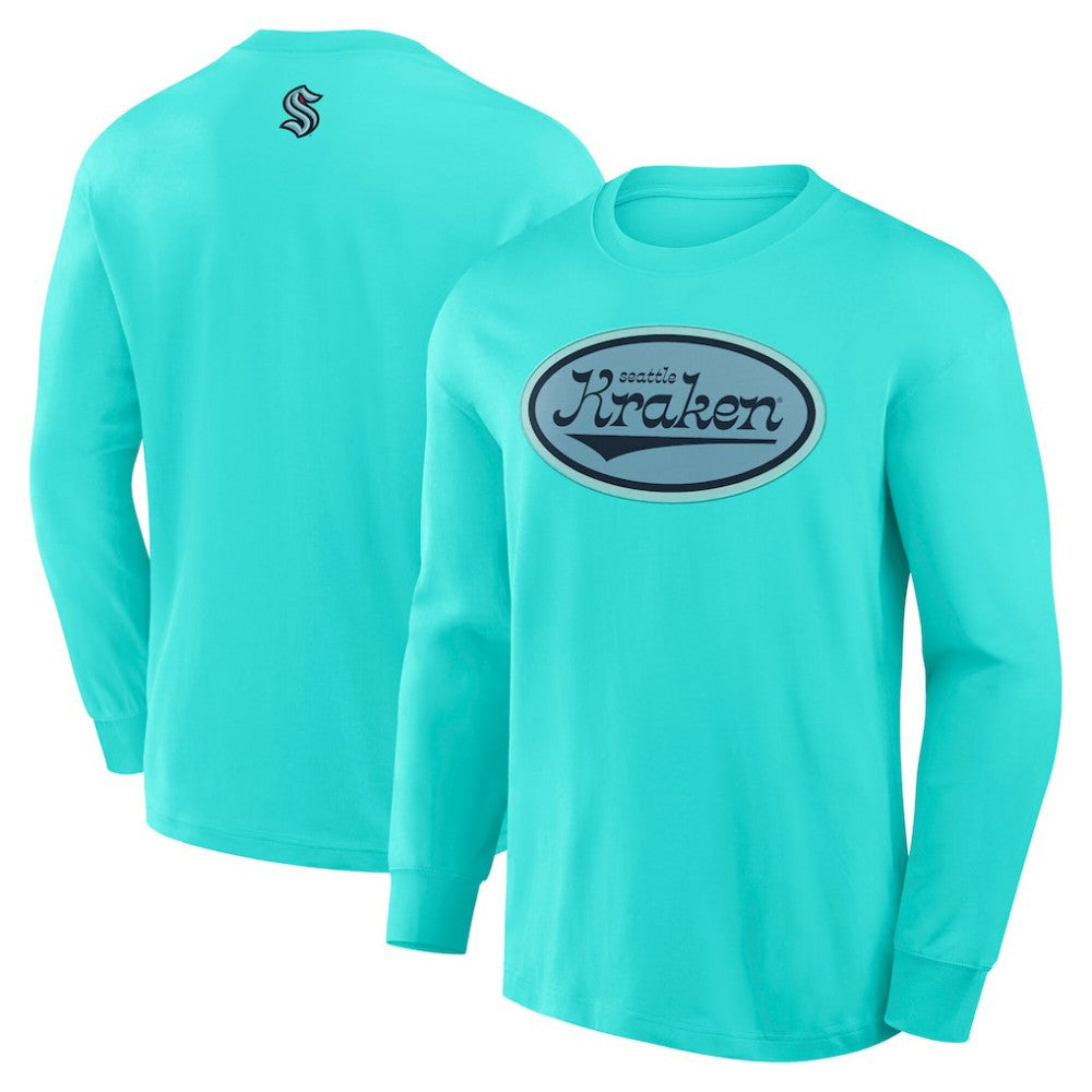 Seattle Kraken Fanatics Rewind Long Sleeve T-Shirt Online