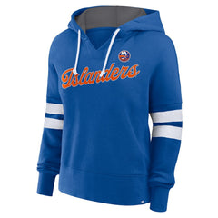 New York Islanders Fanatics Women's Oversized Seize Pullover Hoodie Sale