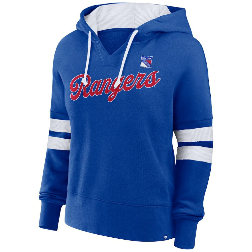 New York Rangers Fanatics Women's Oversized Seize Pullover Hoodie Online