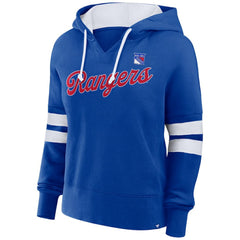 New York Rangers Fanatics Women's Oversized Seize Pullover Hoodie Online