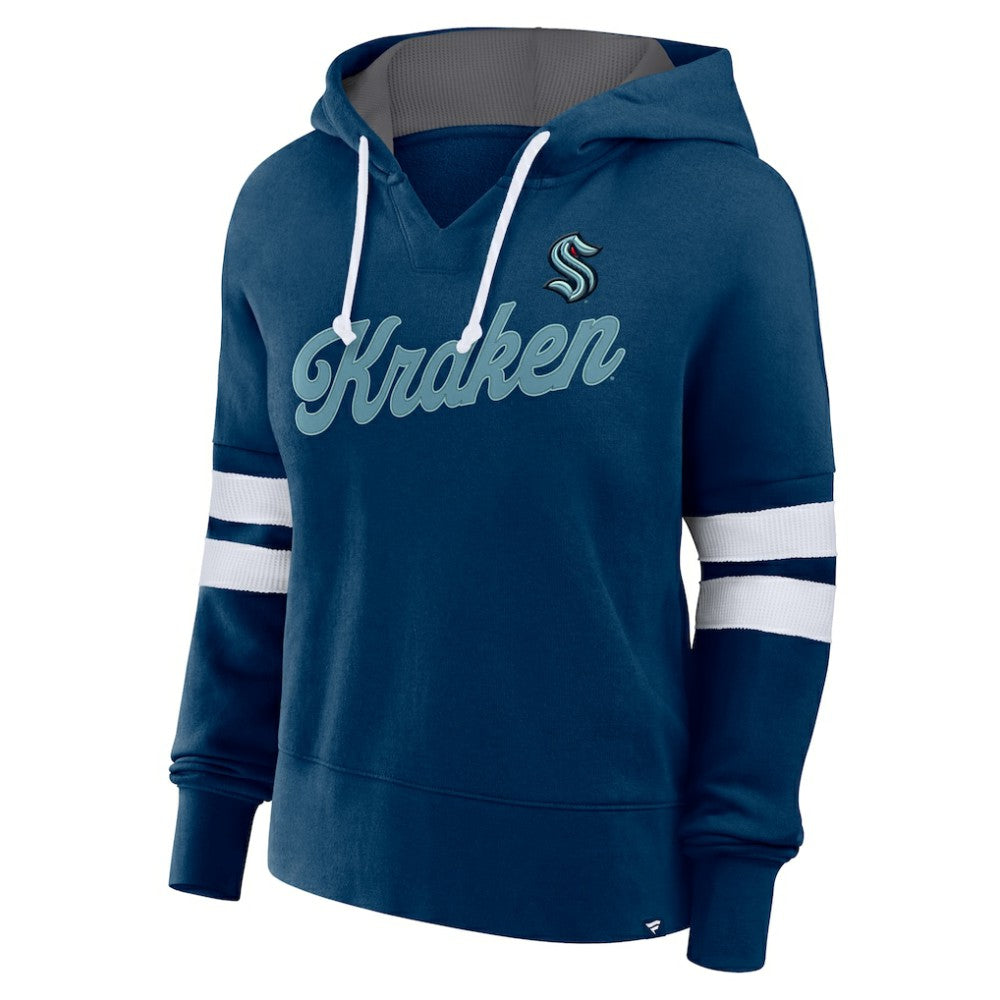 Seattle Kraken Fanatics Women's Oversized Seize Pullover Hoodie For Sale