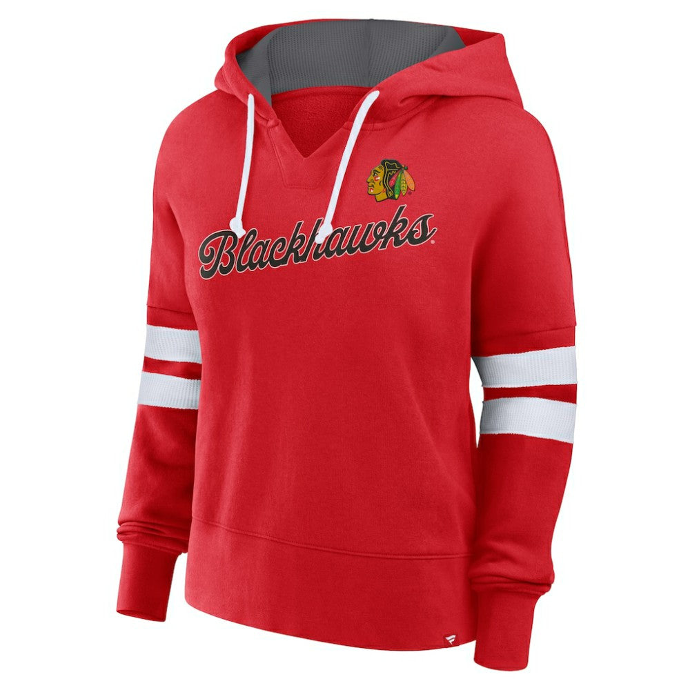 Chicago Blackhawks Fanatics Women's Oversized Seize Pullover Hoodie For Sale