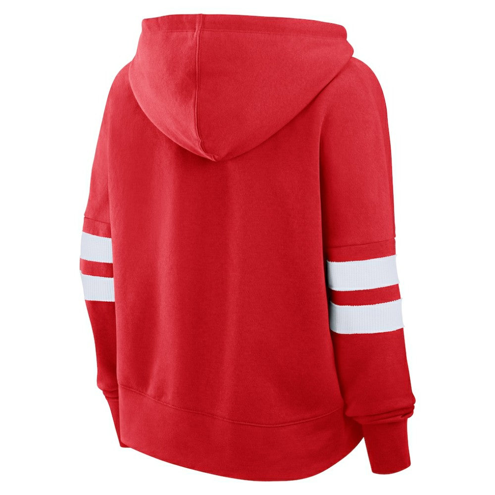 Chicago Blackhawks Fanatics Women's Oversized Seize Pullover Hoodie For Sale