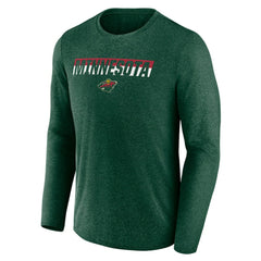 Minnesota Wild Fanatics Transition Long Sleeve T-Shirt Discount