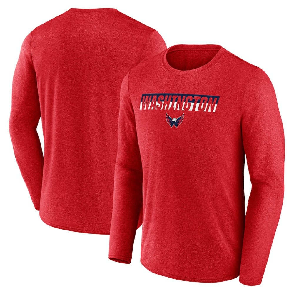 Washington Capitals Fanatics Transition Long Sleeve T-Shirt For Sale