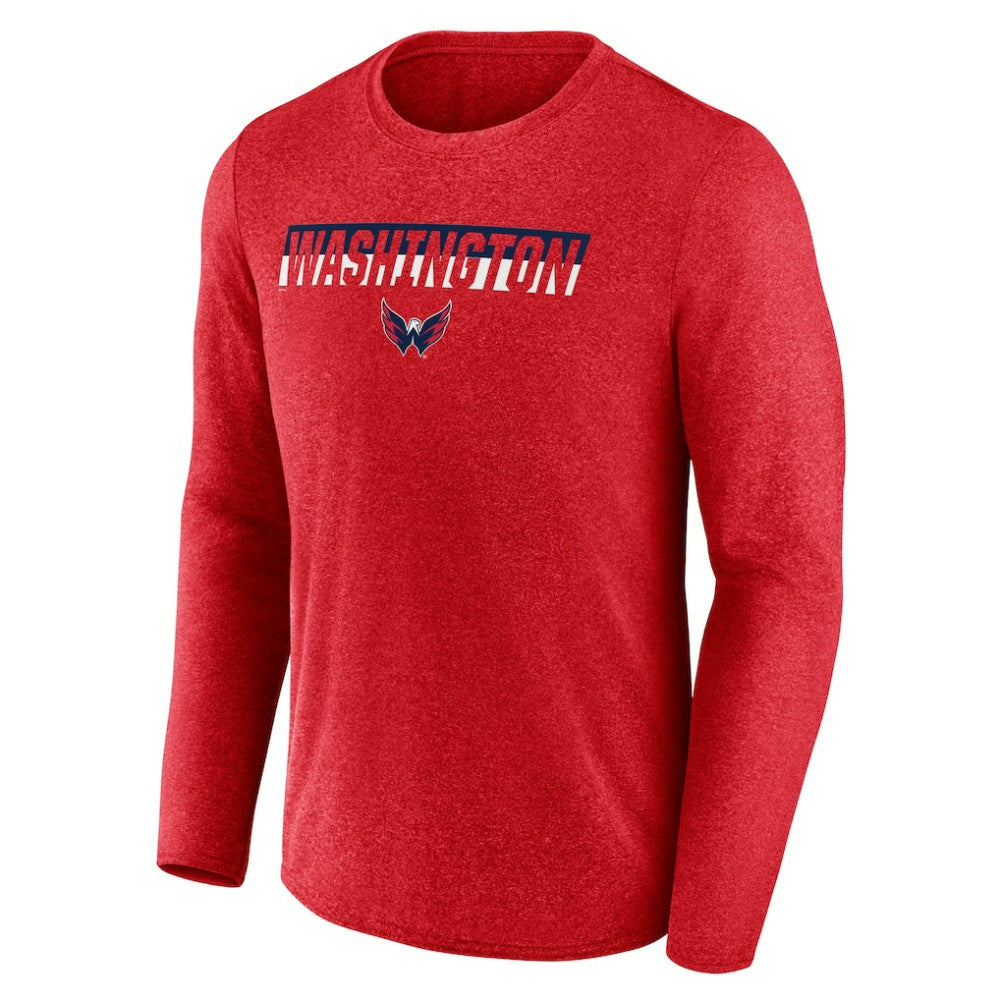Washington Capitals Fanatics Transition Long Sleeve T-Shirt For Sale