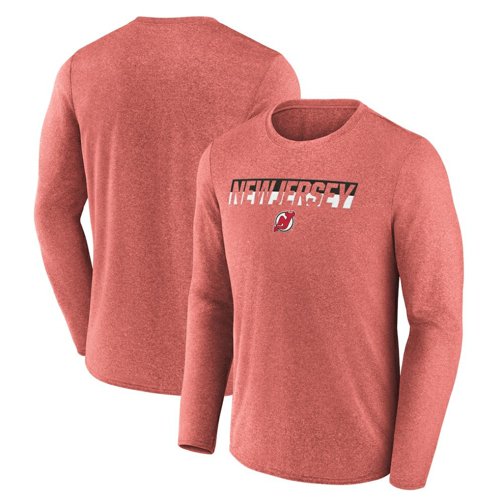 New Jersey Devils Fanatics Transition Long Sleeve T-Shirt Discount