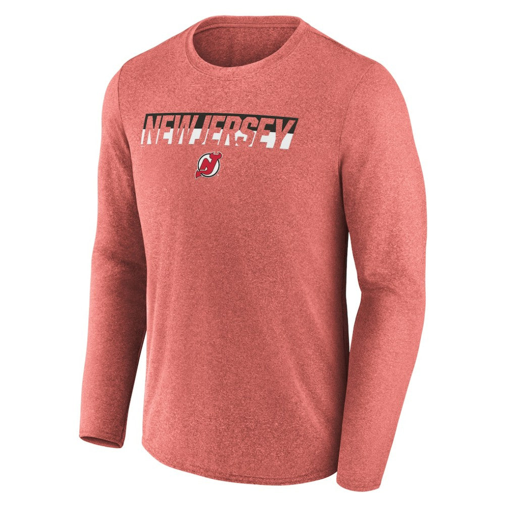 New Jersey Devils Fanatics Transition Long Sleeve T-Shirt Discount