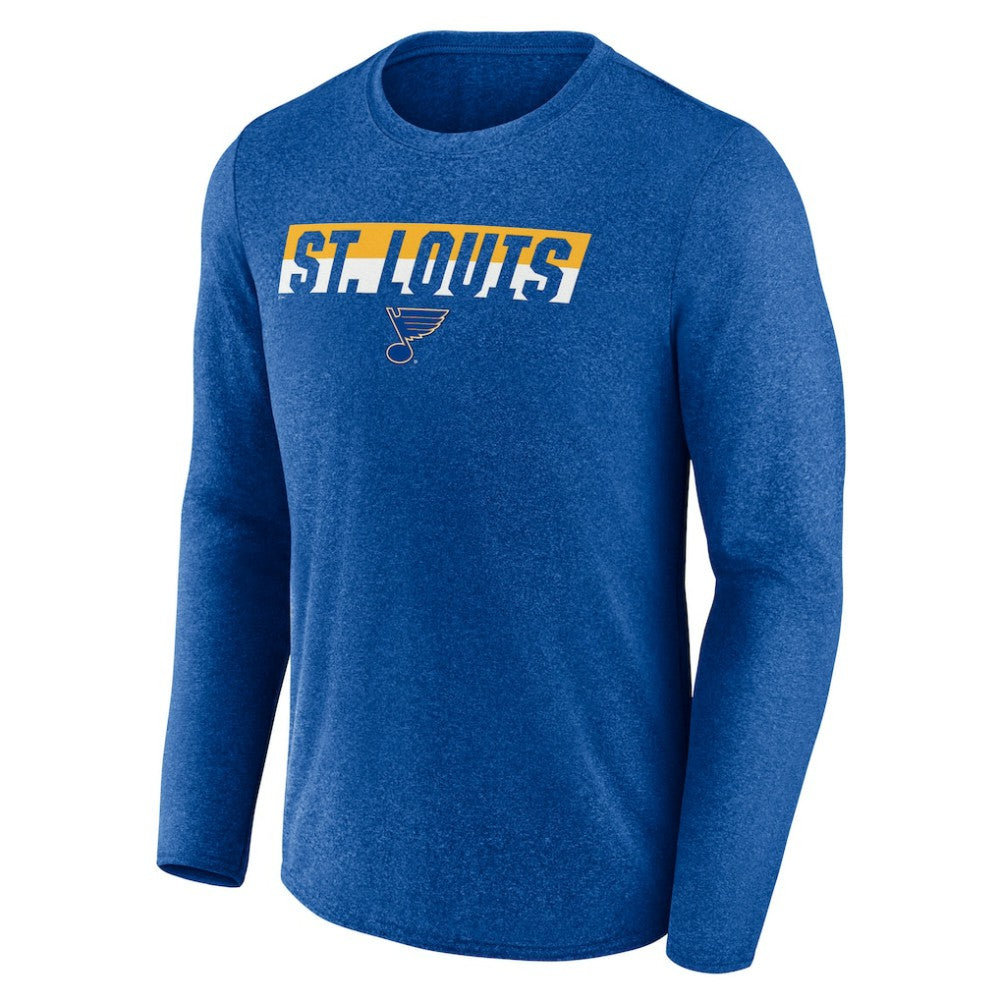 St. Louis Blues Fanatics Transition Long Sleeve T-Shirt Discount