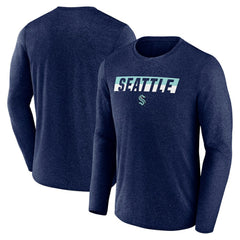 Seattle Kraken Fanatics Transition Long Sleeve T-Shirt Sale