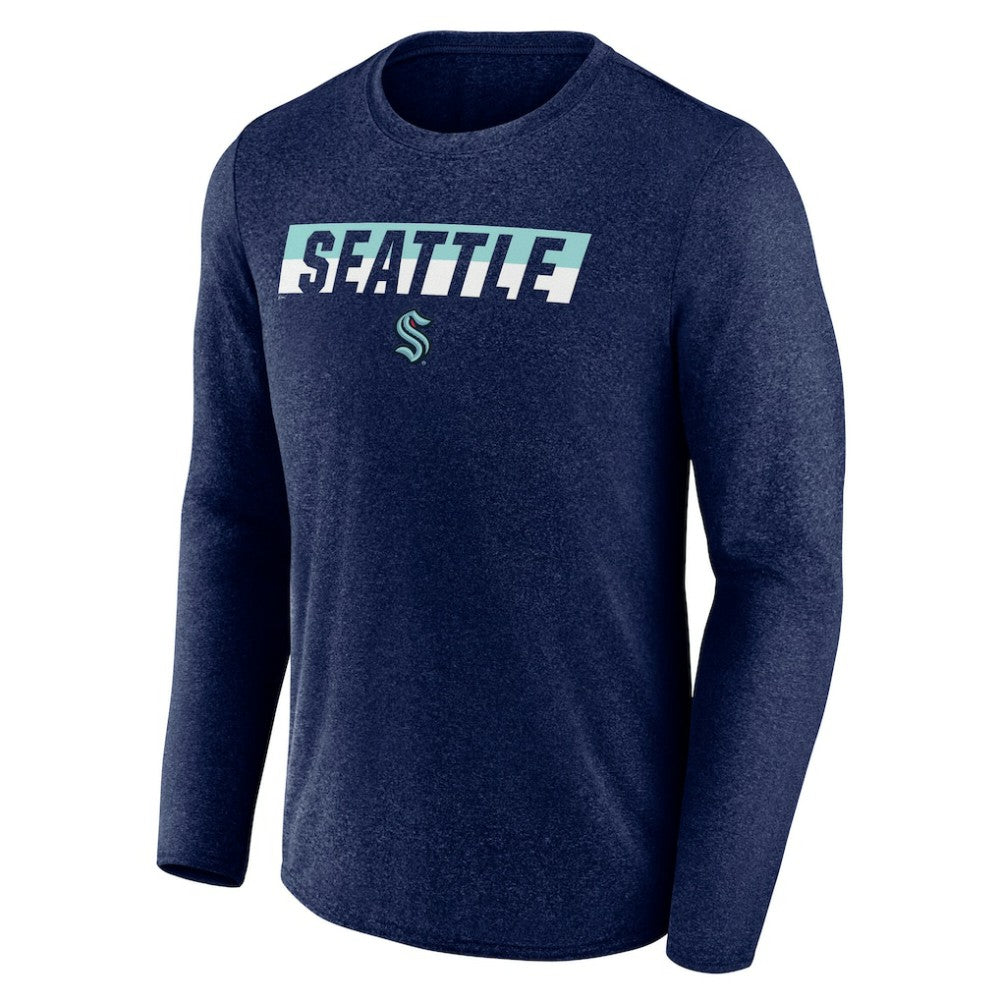 Seattle Kraken Fanatics Transition Long Sleeve T-Shirt Sale