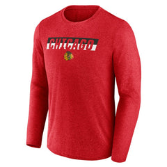 Chicago Blackhawks Fanatics Transition Long Sleeve T-Shirt Outlet
