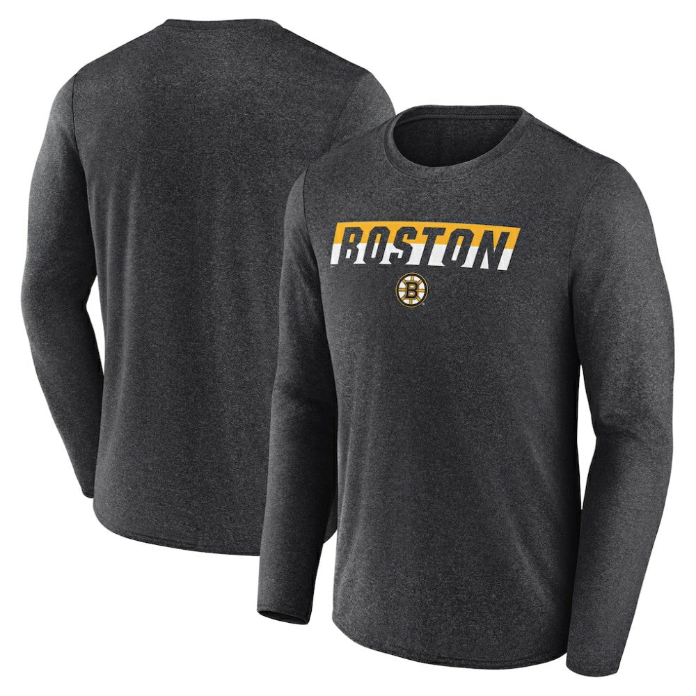 Boston Bruins Fanatics Transition Long Sleeve T-Shirt Sale