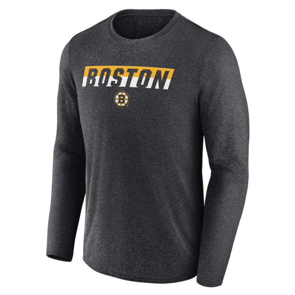 Boston Bruins Fanatics Transition Long Sleeve T-Shirt Sale