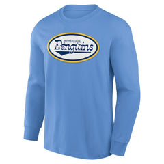 Pittsburgh Penguins Fanatics Vintage Rewind Long Sleeve T-Shirt Sale