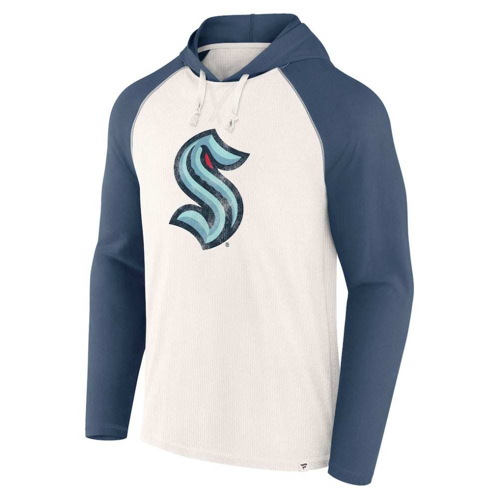Seattle Kraken Fanatics Vintage Winger Pullover Hoodie Outlet
