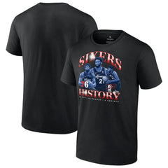 Joel Embiid Philadelphia 76ers History T-Shirt sale On Sale