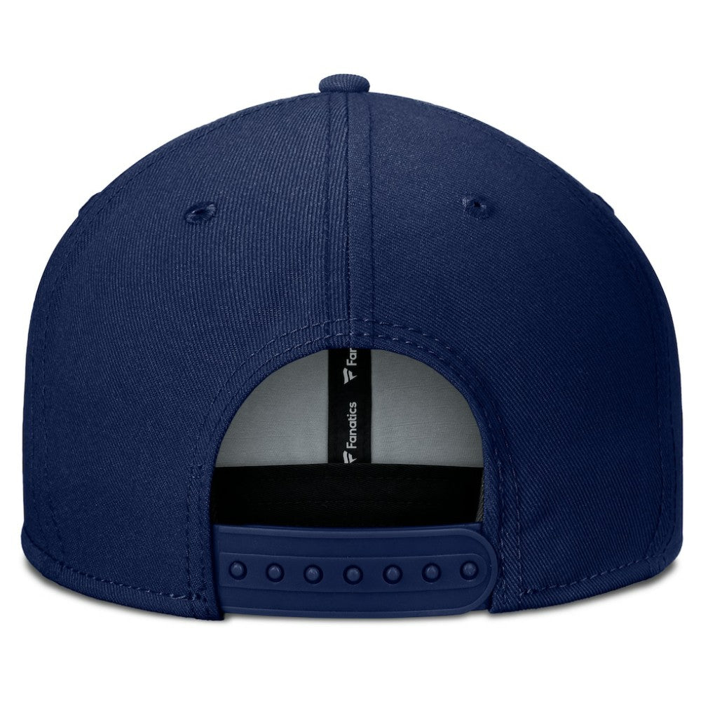 New York Rangers Fanatics Fundamental Gino Stack Snapback Hat Discount