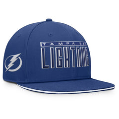 Tampa Bay Lightning Fanatics Fundamental Gino Stack Snapback Hat On Sale