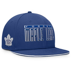 Toronto Maple Leafs Fanatics Fundamental Gino Stack Snapback Hat Online
